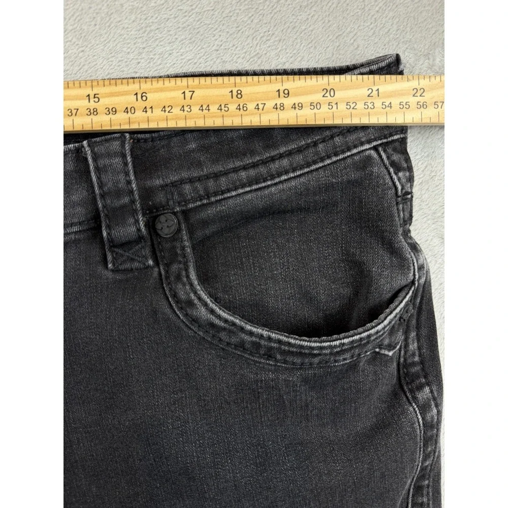Rock Revival‎ Arther Alt Straight Jeans Men's 42x31 Black Denim Dark